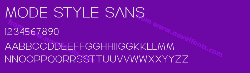 Mode Style SansPreview Mode Style SansPreview