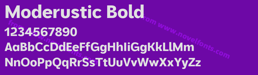 Moderustic BoldPreview Moderustic BoldPreview