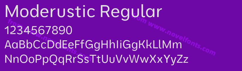 Moderustic RegularPreview Moderustic RegularPreview