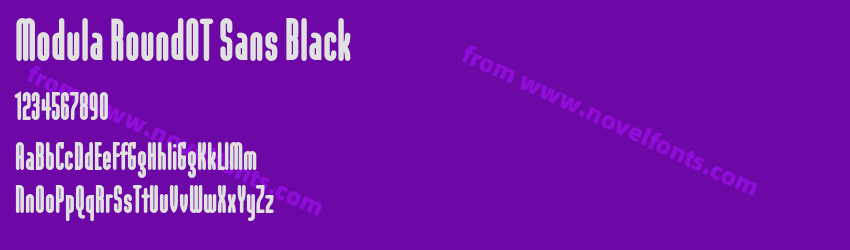 Modula RoundOT Sans BlackPreview Modula RoundOT Sans BlackPreview