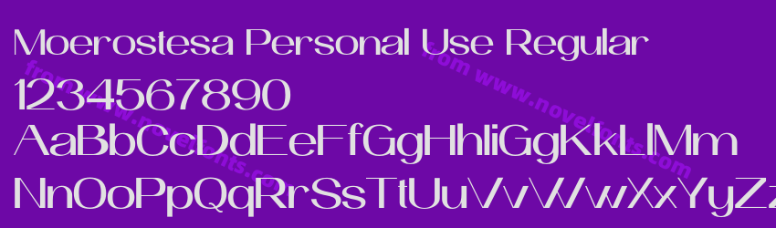 Moerostesa Personal Use RegularPreview Moerostesa Personal Use RegularPreview