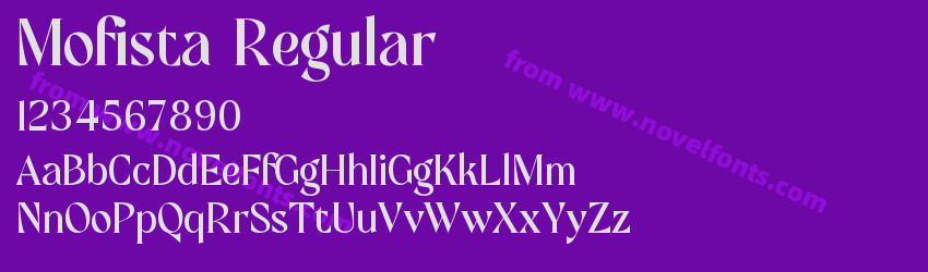 Mofista RegularPreview Mofista RegularPreview