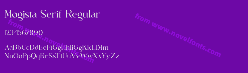 Mogista Serif RegularPreview Mogista Serif RegularPreview