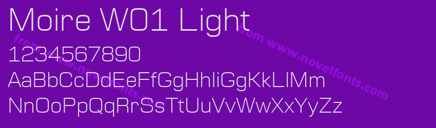 Moire W01 LightPreview Moire W01 LightPreview