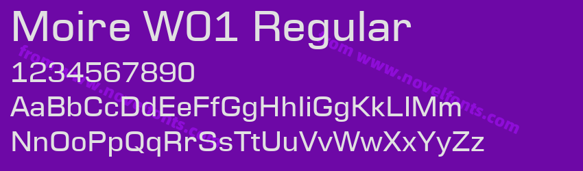 Moire W01 RegularPreview Moire W01 RegularPreview