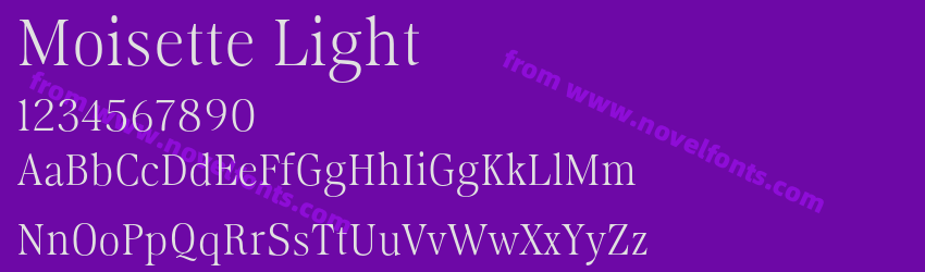Moisette LightPreview Moisette LightPreview