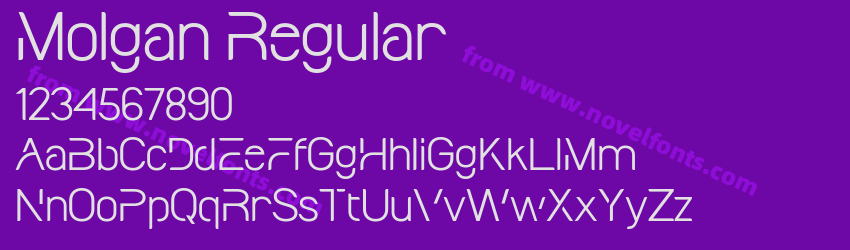 Molgan RegularPreview Molgan RegularPreview