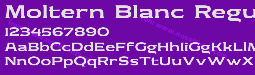 Moltern Blanc RegularPreview Moltern Blanc RegularPreview