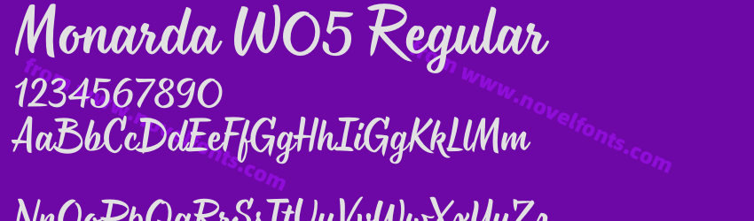 Monarda W05 RegularPreview Monarda W05 RegularPreview