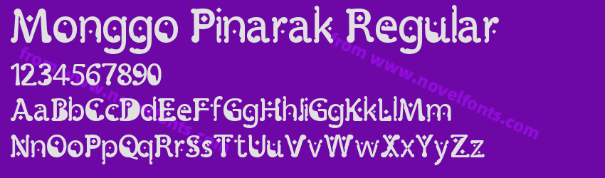 Monggo Pinarak RegularPreview Monggo Pinarak RegularPreview