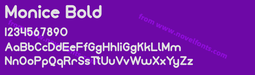 Monice BoldPreview Monice BoldPreview