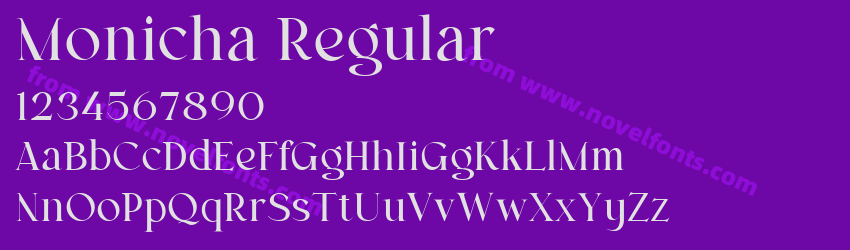 Monicha RegularPreview Monicha RegularPreview