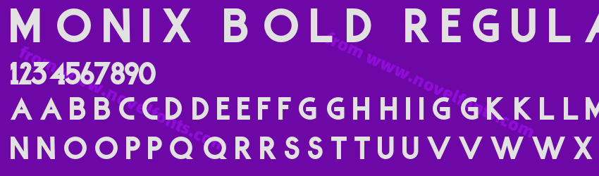 Monix Bold RegularPreview Monix Bold RegularPreview