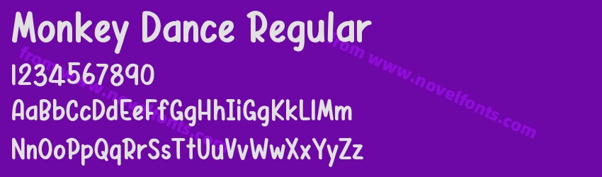 Monkey Dance RegularPreview Monkey Dance RegularPreview