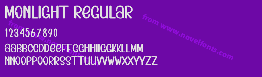 Monlight RegularPreview Monlight RegularPreview