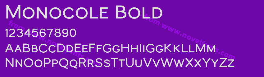 Monocole BoldPreview Monocole BoldPreview