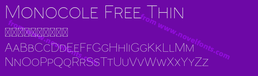 Monocole Free ThinPreview Monocole Free ThinPreview