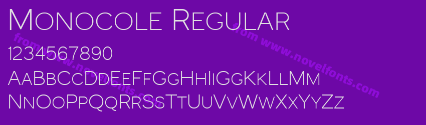Monocole RegularPreview Monocole RegularPreview