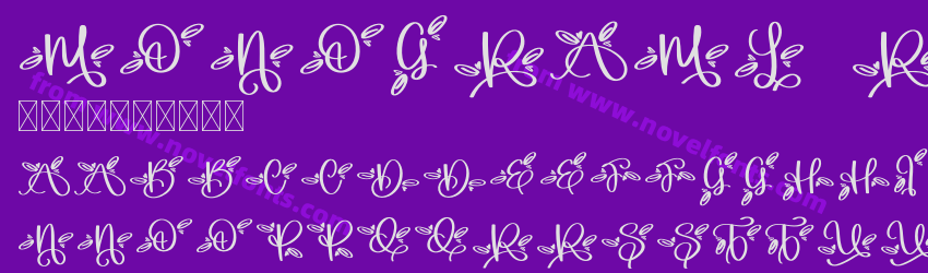 MonogramL RegularPreview MonogramL RegularPreview