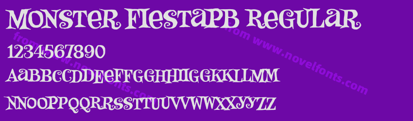 Monster FiestaPB RegularPreview Monster FiestaPB RegularPreview