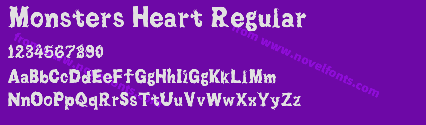 Monsters Heart RegularPreview Monsters Heart RegularPreview
