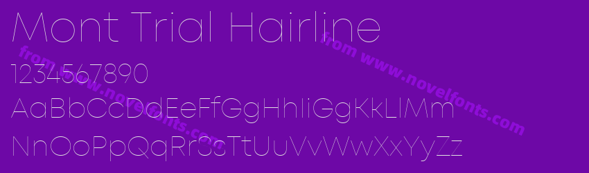 Mont Trial HairlinePreview Mont Trial HairlinePreview