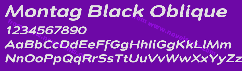 Montag Black ObliquePreview Montag Black ObliquePreview