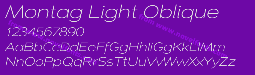 Montag Light ObliquePreview Montag Light ObliquePreview