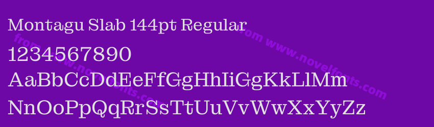 Montagu Slab 144pt RegularPreview Montagu Slab 144pt RegularPreview