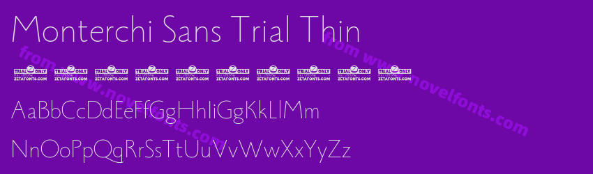 Monterchi Sans Trial ThinPreview Monterchi Sans Trial ThinPreview