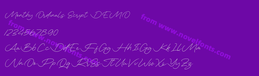 Monthy Ordinals Script DEMOPreview Monthy Ordinals Script DEMOPreview
