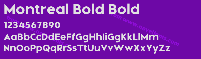 Montreal Bold BoldPreview Montreal Bold BoldPreview