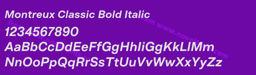 Montreux Classic Bold ItalicPreview Montreux Classic Bold ItalicPreview