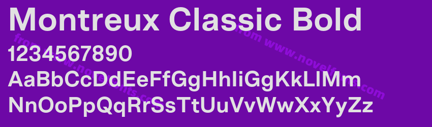 Montreux Classic BoldPreview Montreux Classic BoldPreview