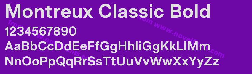 Montreux Classic BoldPreview Montreux Classic BoldPreview