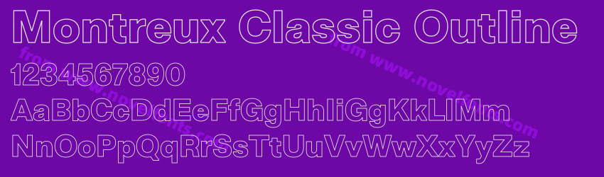 Montreux Classic OutlinePreview Montreux Classic OutlinePreview