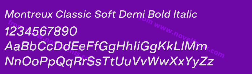 Montreux Classic Soft Demi Bold ItalicPreview Montreux Classic Soft Demi Bold ItalicPreview