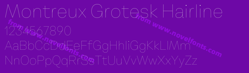 Montreux Grotesk HairlinePreview Montreux Grotesk HairlinePreview