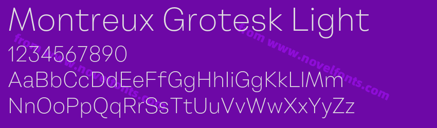 Montreux Grotesk LightPreview Montreux Grotesk LightPreview