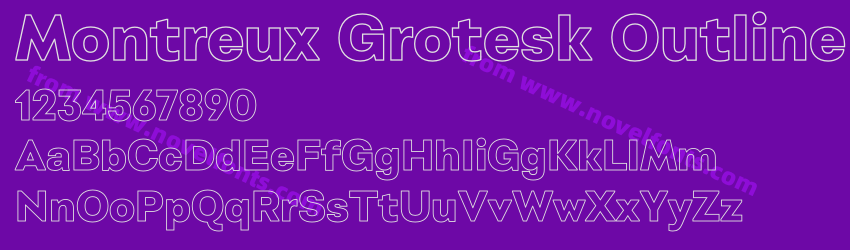 Montreux Grotesk OutlinePreview Montreux Grotesk OutlinePreview