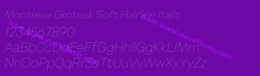 Montreux Grotesk Soft Hairline ItalicPreview Montreux Grotesk Soft Hairline ItalicPreview