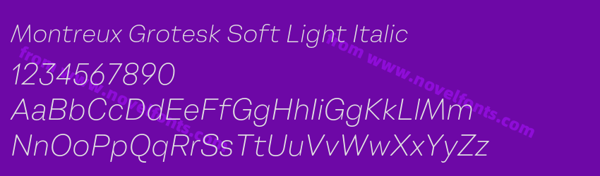 Montreux Grotesk Soft Light ItalicPreview Montreux Grotesk Soft Light ItalicPreview