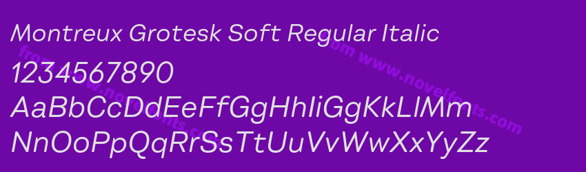 Montreux Grotesk Soft Regular ItalicPreview Montreux Grotesk Soft Regular ItalicPreview