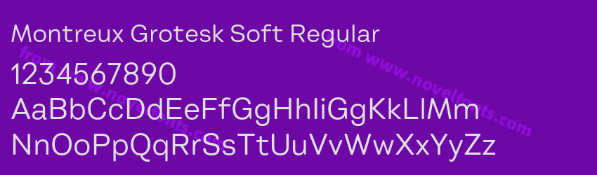 Montreux Grotesk Soft RegularPreview Montreux Grotesk Soft RegularPreview