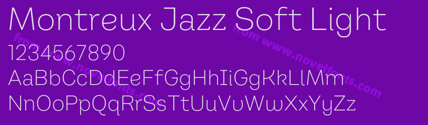 Montreux Jazz Soft LightPreview Montreux Jazz Soft LightPreview