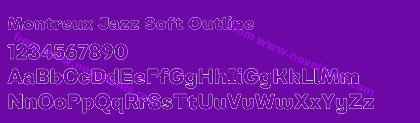 Montreux Jazz Soft OutlinePreview Montreux Jazz Soft OutlinePreview
