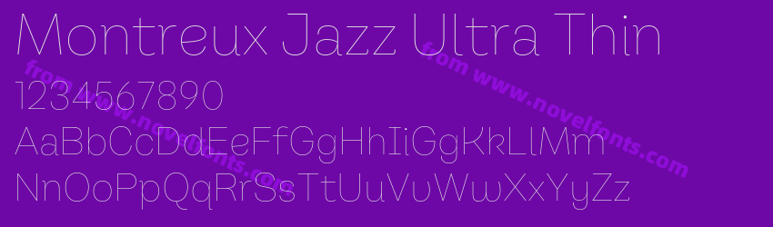 Montreux Jazz Ultra ThinPreview Montreux Jazz Ultra ThinPreview