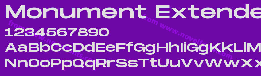 Monument Extended RegularPreview Monument Extended RegularPreview