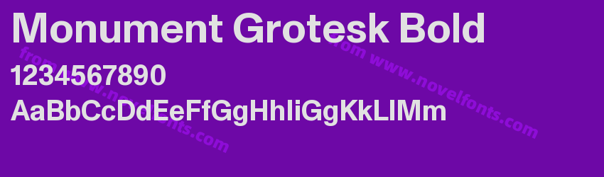 Monument Grotesk BoldPreview Monument Grotesk BoldPreview