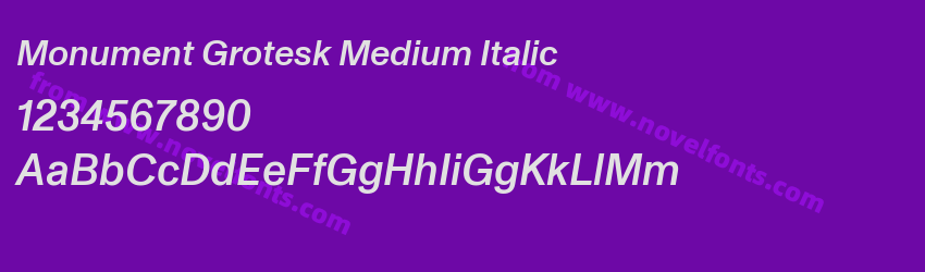 Monument Grotesk Medium ItalicPreview Monument Grotesk Medium ItalicPreview